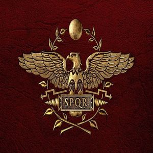 SPQR soldat romain Logo symbole Art soie impression affiche 24x36 pouces 60x90 cm 089264G