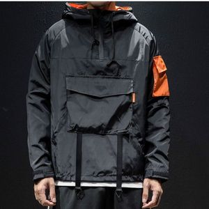 Printemps automne hommes veste Techwear vestes Harajuku imperméable mototop militaire Streetwear japonais Racer vestes vêtements