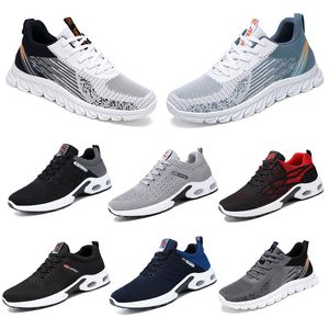 Primavera hombres mujeres correr zapatos planos suela suave blanco Bule nuevos modelos moda franjas de diferente Color antideslizante tamaño grande 39-45 GAI sport