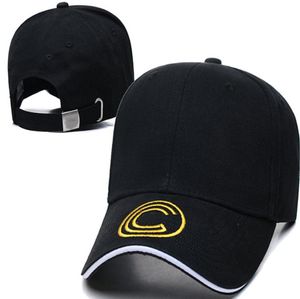 Printemps été chapeaux produits en coton golf arc crème solaire sports de plein air mode os baseball réglable noir et blanc fi1147055