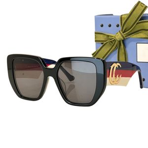 Gafas de sol de diseñador de lujo para mujeres, hombres, deportes, gafas de sol UV400 0956 marcas famosas OEM ODM, gafas retro de moda con logotipo de letra, vidrio, vienen con estuche original