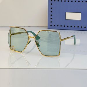 Lunettes de soleil carrées pour femmes, lunettes de soleil de styliste cc, tendance euro-américaine, contour du visage, lunettes de soleil surdimensionnées de haute qualité, lunettes de soleil pour dames