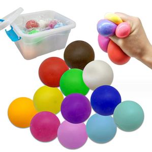Squish Ball Fidget Toy Anti-Stress Ventilation Squishy Balls Jouets à presser Décompression Soulagement de l'anxiété
