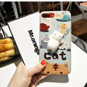 Squishy Cat Phone Accessories Kawaii Mini Soft Squishy Animals Hand Squeeze Toys Funny Chick Rabbit Panda 36