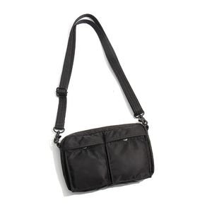 SS estilo Crossbody Bag Japanese Crossbody Bag Casual Nylon Men's Shoulder Bag Messenger Messenger Fashion Ipad Mini Bag Designer Bag 2312222