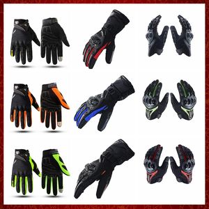 ST226 nuevos guantes de motocicleta verdes guantes de carreras de Motocross guantes de ciclismo de dedo completo moto rbike verano luvas da motocicleta
