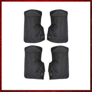 ST256 Protège-mains imperméable pour guidon de moto, coupe-vent d'hiver, épais, chaud, thermique, gants de couverture de guidon mobile