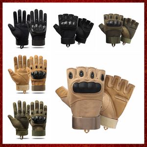 ST658 Guantes de motocicleta con dedos completos, guantes tácticos protectores de pantalla táctil de cuero para hombres y mujeres, guantes de carreras de Moto de Motocross de invierno