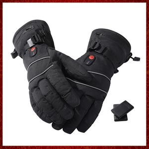 ST978 5000mAh hommes gants de chauffage électrique intelligents hiver étanche écran tactile vélo Motocross Moto gants accessoires de Moto