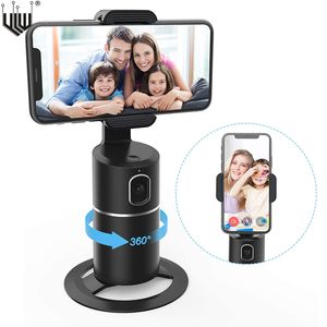 Estabilizadores Auto Face Tracking Phone Holder Gimbal Stabilizer para Smart Shooting 360 Rotary Live Vlog Recording Selfie Stick 221028