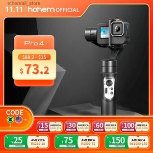 Stabilizers Hohem Official iSteady Pro 4 Gimbal for GoPro 11/10/9/8/7/6/5 OSMO Insta360 One R Action Camera 3-Axis Handheld Stabilizer Q231116