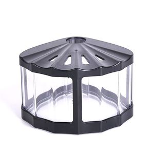 Avarif de pêche en forme de ventilateur empilable MINI MINI PISQUE All-Match Decorative Mignon Building Bloc Bloc Design Bureau Mini Aquarium