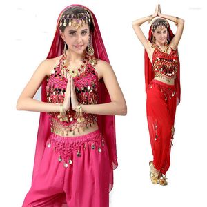 Desgaste de la etapa 3pcs Set Sexy Egyption Egypt Belly Dance Costume Dress Bellydance Performance Dancing Sets