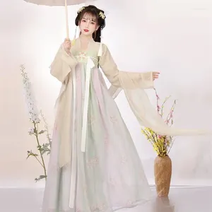 STAGE Wear ancienne chinois hanfu women fée cosplay costume costume dance robe partfit green rose sets for Plus size xl