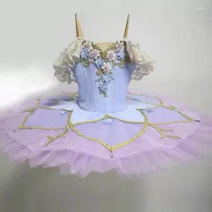 Stage Wear Elegant Professional Ballet Tutu Adult Child Ballerina Dress Girl Kids Clothes Swan Halloween Dance Costume For Women