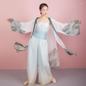 Stage Wear Fairy Vêtements de danse classique pour adulte Dancer Outfit Performance Costume Chinese Folk Dancewear Designer Vêtements JL2274