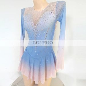 Wear sur scène Liuhuo Ice Dance Arpiwer Robe Femme Fille adulte adolesce