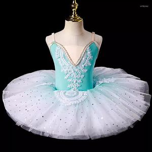 Stage Wear Ballerine professionnelle Ballet Tutu pour enfants filles adultes vêtements de danse enfants robe robe de patinage artistique justaucorps