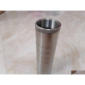 Stainless Steel 1.375X24 Thread Adapter For 6.2 Inch Titanium Soent Trap Drop Delivery