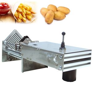 Trancheuse de pommes de terre en acier inoxydable coupe-frites coupe-croustilles fabricant hachoir à viande Dicer Machine de découpe outils pour la cuisine