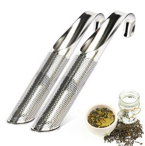 Infuseur à thé en acier inoxydable, bâtonnets de feuilles de thé, épices, tuyau d'assaisonnement, passoire, théière, filtre à café à mailles fines, accessoires de cuisine