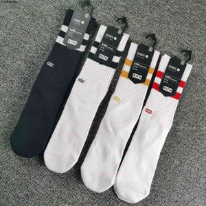 Stance Europa y América Kith calcetines de baloncesto hombres mujeres monopatín de tubo alto moda negro blanco Casual Trend9629