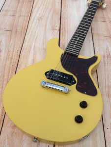 Guitarra eléctrica estándar, TV amarillo, amarillo crema, brillante, sintonizador retro blanco crema, disponible, envío gratis