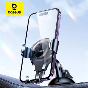 Support de téléphone de voiture BaseUS pour iPhone Auto Gravity Dashboard Sucker Car Phone Moble Phone MOIBLE SAMSUNG / XIAOMI / HUAWEI HOLDER