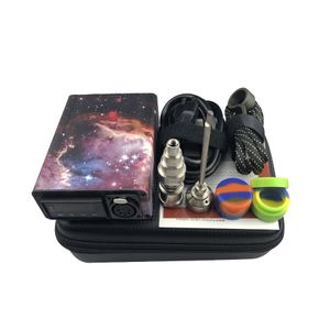 Starry Sky Fumer Portable PID Température Contrôle E Nail Dnail Kit Vaporisateur De Cire 10mm 16MM 20MM pour Oil Rig Bongs En Verre
