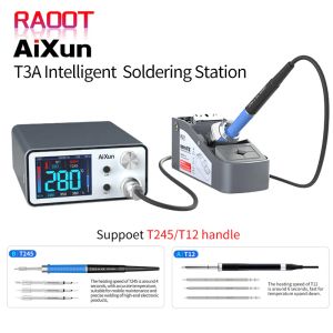 stations AIXUN T3A Station de soudage avec poignée T245 Conseils de fer à souder électroniques professionnels Outils de réparation de station de soudage de précision
