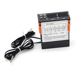 STC-3008 LED Controlador de temperatura digital Termostato Incubadora de termostato 12V 24V 110V 220V