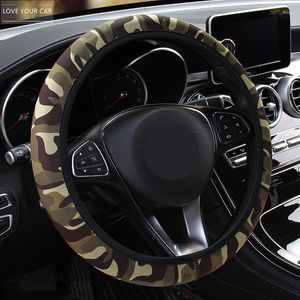 Housses de volant Camouflage Design bâche de voiture Style Cool accessoires intérieurs universel voiture-style pour 37-38cm