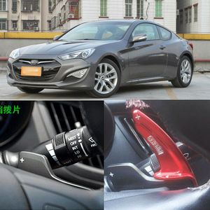 Steering Wheel Shift Paddle Shifters Extension Aluminum For HYUNDAI ROHENS COUPE 2012-13