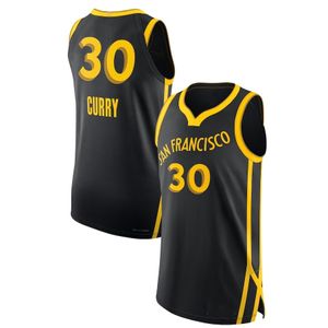 Stephen Curry 30 Jersey Negro 2024 City Jerseys Baloncesto Hombres Jersey cosido S-XXL Orden de combinación de combinaciones