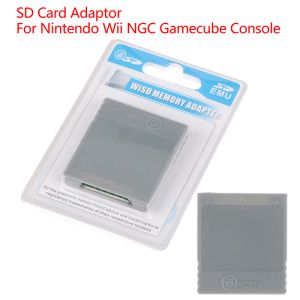 Stick 1PCS Practical Design SD Flash WISD Memory Memory Carte Adapter Converter Adapter Card Carte pour Nintendo Wii NGC GameCube Console