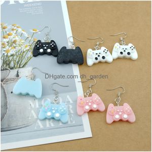 Bâton Kawaii contrôleur de jeu vidéo boucles d'oreilles Costume Style tendance femme fille bijoux livraison directe Smtlr