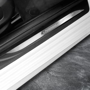 Autocollants Accessoires Bienvenue à la pédale Sill Sild Plate de plaque de schuff Gardes Protector Cover Stand Autocollants pour BMW F10 F20 F30 F32 F34 F25 X1 X5 X6 CA