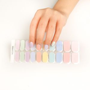 Autocollants Autocollants UV Lumière Vernis À Ongles Colle Adhésif Autocollant De Mode Gel Semi-durci Nail Oil Film Gellae Nail Stickers 230726