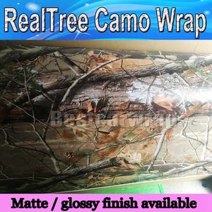 Autocollants RealTree Camo Vinyl Wrap Mossy Oak Tree Leaf Camouflage Car Wrap TRUCK CAMO TREE PRINT DUCK graphisme taille 1,52 x 30 m/Rouleau