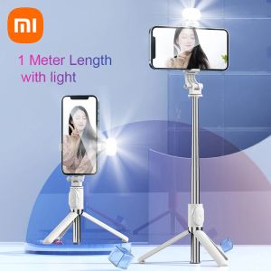 Sticks Xiaomi 1 mètre selfie Stick Strong Trépied Handheld Anti Shake Photography Artefact applicable pour Apple Xiaomi Samsung Phone