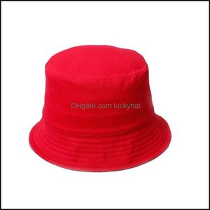 Stingy Brim Hats Plain Kids Bucket Baby Boys Girls Caps Sombrero de pesca Algodón Sun Niños Transpirable Summer Beach 814 Q2 Drop Delivery Dhtmn