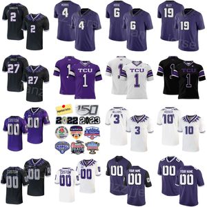 Stitch Football TCU Horned Frogs College 6 Jamoi Hodge Jersey Universit