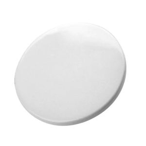 Stock 2022 9 cm Sublimación Posavasos de cerámica en blanco Posavasos blancos Impresión de transferencia de calor Taza personalizada Posavasos térmicos Xu
