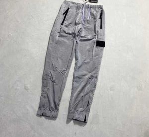 Stone Overall Mens Cargo Pants Brand Designer Season Two Colors Island Spring Nylon Reflective Thin Light Joggers Streetwear Pantalones Tidal flow design 63ess