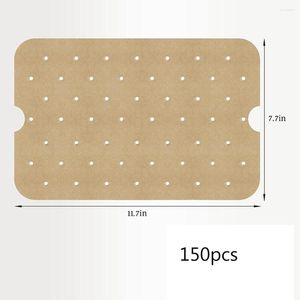 Sacs de rangement 150 pièces accessoires pour friteuse à air pour Ninja Foodi Smart XL doublures en papier parchemin FG551(BG500A)