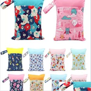 Sacs De Rangement 23 Styles Double Couche Bébé Sacs À Couches Nappy Stockage Fermeture Éclair Imprimé Animal Poussette Sac Drop Delivery 2021 Home Garden Ho Dh2U4