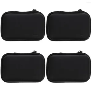 Sacs de rangement 4x Portable Box Earphone Organizer Case Cable Bag Electronic