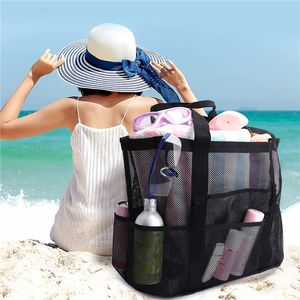 Bolsas de almacenamiento 8 bolsas de verano Bolsa de playa grande para toallas Mala Duración Durable Toya de bolso de viaje Organizador de ropa interior impermeable Bolsa de almacenamiento de natación 230814