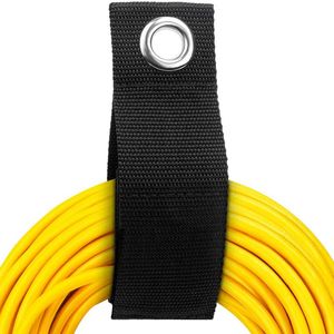Bolsas de almacenamiento Adhesivo Nylon Hook Loop Strap Cable Ties Reutilizable Wire Organizer Self Clip Holder StrapStorage