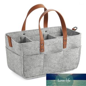 Sacs de rangement Baby Diaper Caddy Organisateur Portable Titulaire Panier de douche Pépinière Bin Voiture pour lingettes Jouets Fourre-tout Ba1 Prix d'usine Expert Design Qualité Dernier style